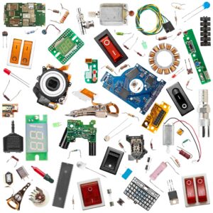 What can I do to spot counterfeit electronic components?