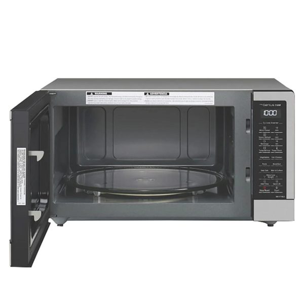 Panasonic 44L 1100W Stainless Steel Cyclonic Inverter Microwave NN-ST78L (Refurbished) - Image 2