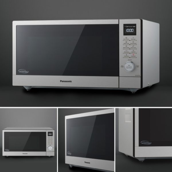 Panasonic 44L 1100W Stainless Steel Cyclonic Inverter Microwave NN-SD79LS (Refurbished) - Image 2