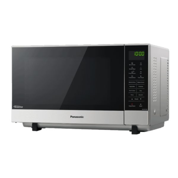 Panasonic 27L 1000W Flatbed Microwave Stainless Steel NN-SF574S (Refurbished) - Image 2