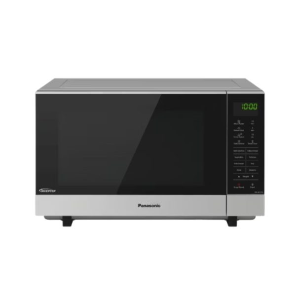 Panasonic 27L 1000W Flatbed Microwave Stainless Steel NN-SF574S (Refurbished)