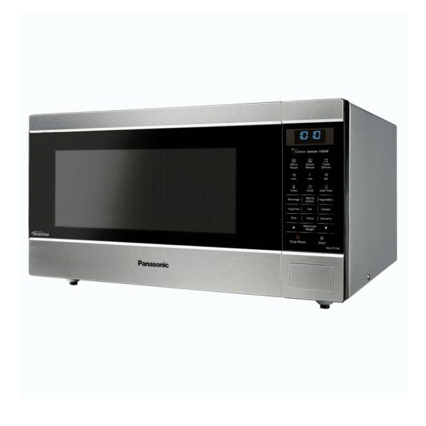 Panasonic 44L 1100W Inverter Sensor Microwave Oven Stainless Steel NN-ST776S (Refurbished) - Image 2