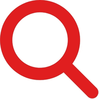 Thoroughly Tested – Red magnifying glass icon representing careful inspection and detailed quality checks