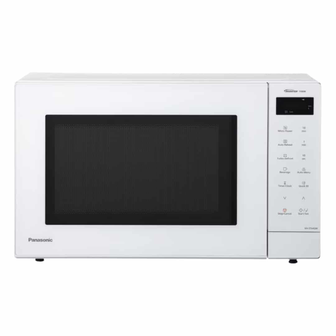 NN-ST64QWQPQ-Microwave Panasonic 32L Inverter 1100W Microwave White NN-ST64QWQPQ (Refurbished) - Image 1