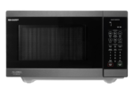 Sharp 26L Flatbed Microwave - Black Stainless SM267FHBS - Image 3