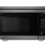 Sharp 26L Flatbed Microwave - Black Stainless SM267FHBS